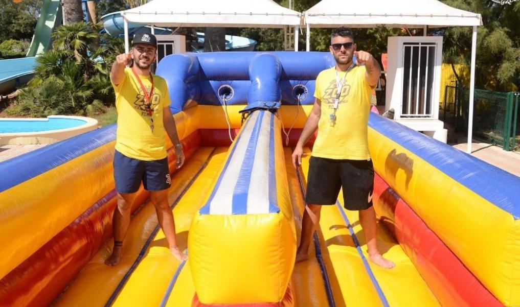 Happy Camp Mobile Homes In Camping Villaggio Lamaforca 카로비그노 외부 사진