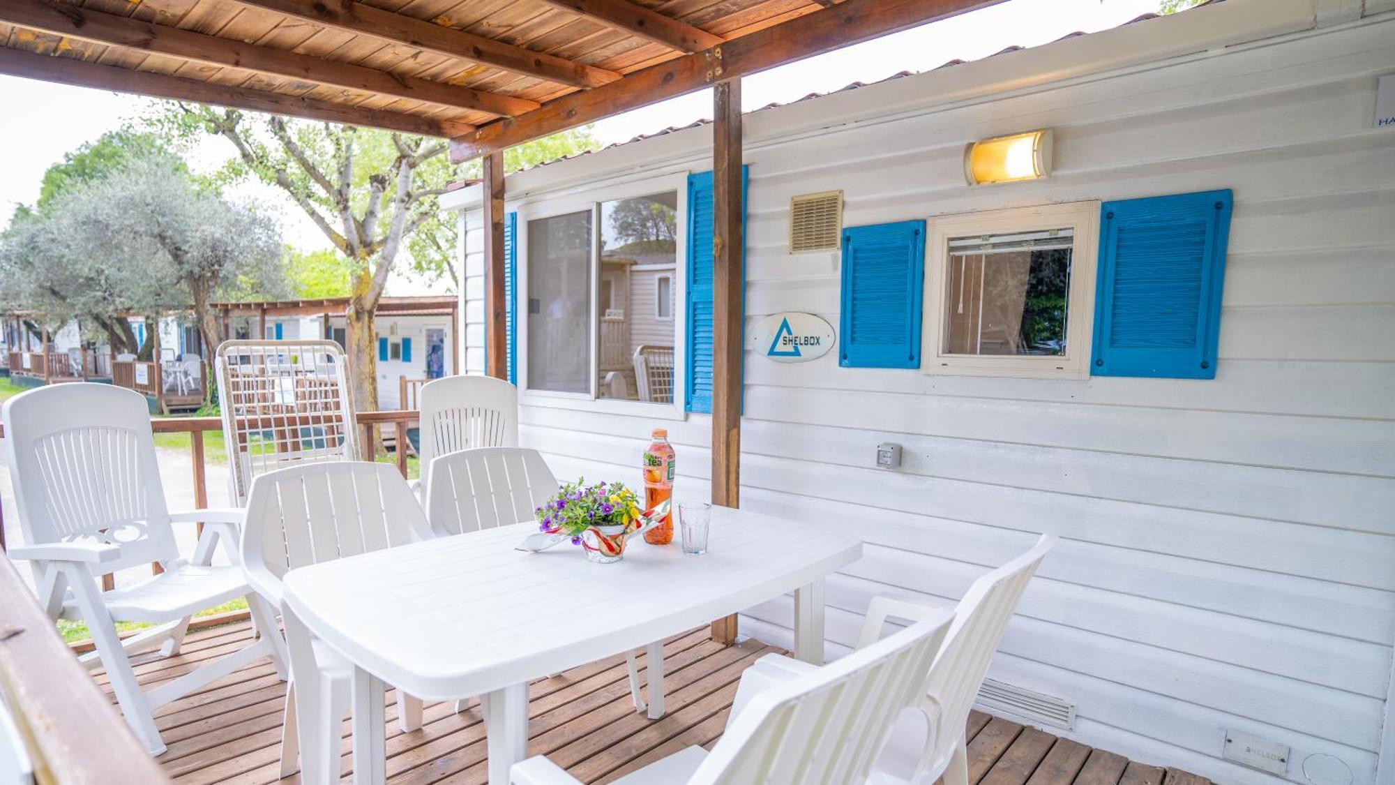 Happy Camp Mobile Homes In Camping Villaggio Lamaforca 카로비그노 외부 사진