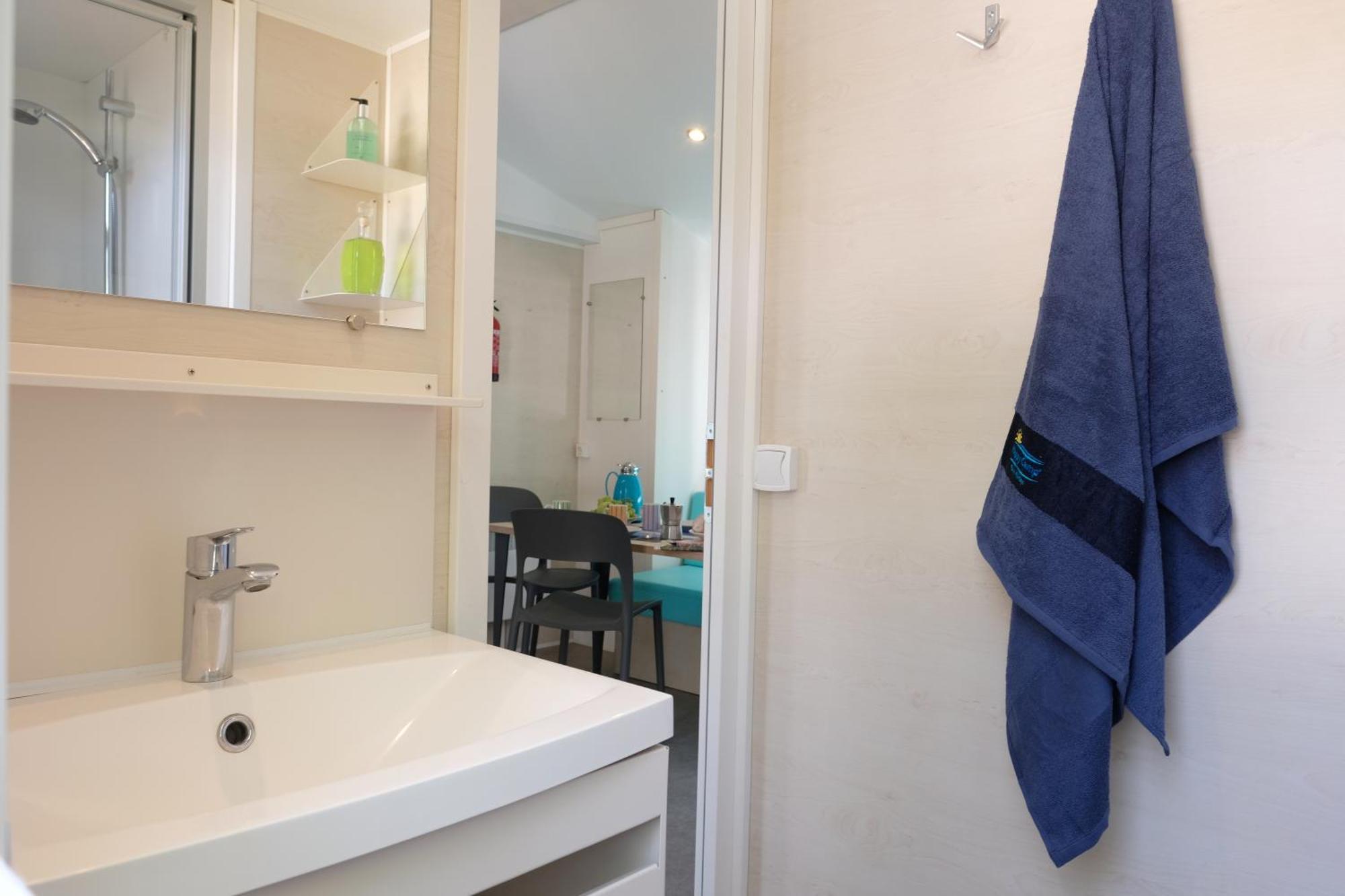 Happy Camp Mobile Homes In Camping Villaggio Lamaforca 카로비그노 외부 사진
